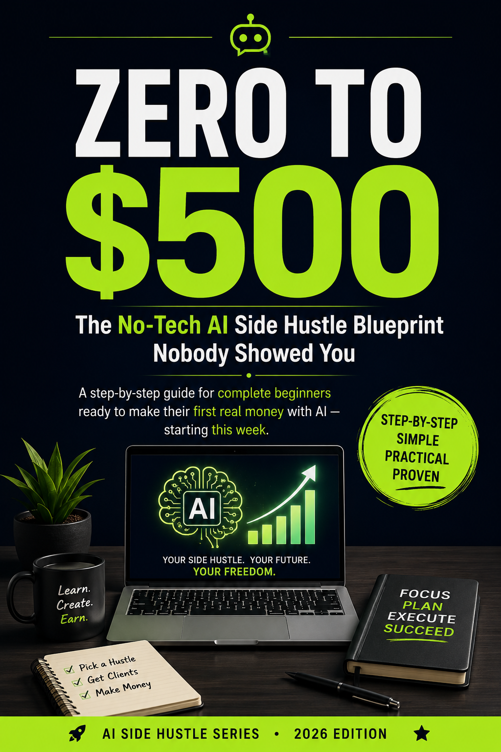 Zero to $500: The No-Tech AI Side Hustle Blueprint